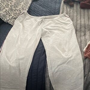 Hollister Light Gray Sweatpants